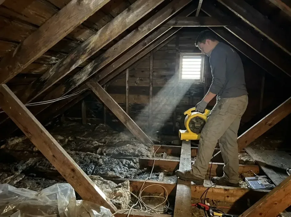 attic-water-damage-drying-proc-007 — frequently asked questions, Emergency Water Extraction & 24/7 Flood Response in Wapping…